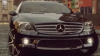 GTA 4 Mercedes CL63 AMG !!  ENB series Extreme Graphics  [ Car mods + RealizmIV + VisualIV ]