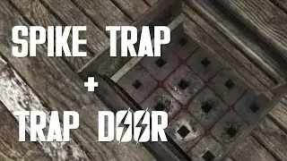 Spike Trap and Trap Door - How to Use It - Wasteland Workshop - Fallout 4