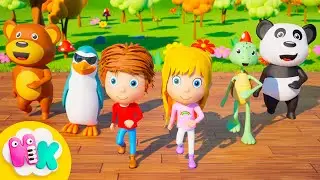 Kat&euml;r hapa para k&euml;shtu 🕺 Rrotullohemi N&euml; Vend 💃 K&euml;ng&euml; p&euml;r f&euml;mij&euml; | HeyKids