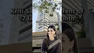 Kriti Sanon rental home of ₹7 lakhs per month in Mumbai #kritisanon #bollywood #home #renting