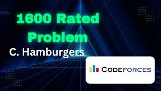 C. Hamburgers|1600 Rated Problem | Codeforces Solution | C++