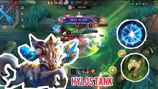 HYLOS BEST BUILD 2025| BUILD TOP 1 GLOBAL TOP 1 HYLOS GAMEPLAY | MOBILELEGENDS/