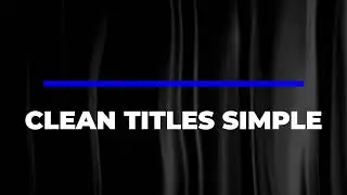 Text Titles Final Cut Pro Templates