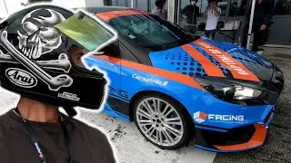 BAPTEME EN FORD FOCUS RS MK3 AVEC SPRINT RACING SUR LE CIRCUIT DE NOGARO (pilote Gary DORION)