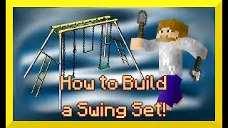 ✔ MINECRAFT | How to Build a Swing Set!