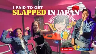 Paid to Get Slapped in Japan 😳 Muscle Girls Bar