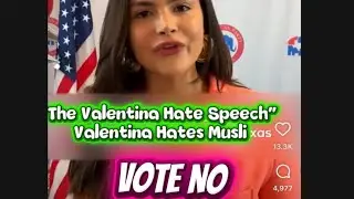 Stop Hatred Speech This Song for idiot Valentina . فالنتينا مجرمة وغبية ومتطاولة علي الإسلام اغنية