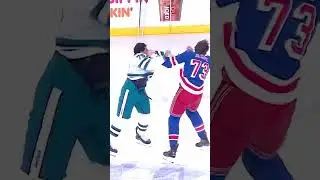 HEAVYWEIGHT hockey bout 🥊🏒 #shorts