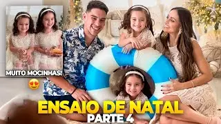 BASTIDORES DO NOSSO ENSAIO DE NATAL! 😍 | *as meninas surpreenderam!* 😳
