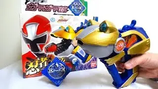 忍シュリケンをセット！バンバンバン！手裏剣戦隊 ニンニンジャー ガマガマ銃 徹底レビュー Shuriken Sentai Ninninger Gamagama-juu review