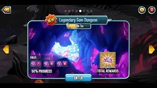 Legendary Gem Dungeon (Monster Legends) (Restriction- Female, Magic, Magic)