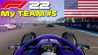 FIRST DROPS OF RAIN! - F1 22 My Team Career Mode #5: Miami