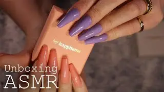 ASMR Hey Happiness Jewelry Unboxing (🎧 soft spoken, sleepy cardboard sounds)