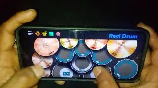 Christmas metal song- Joy to the world [heavy metal version] Mobile drum cover by Banrap nongrum..