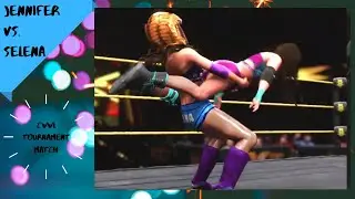Selena Gomez vs. Jennifer Love Hewitt (WWE 2k20) CWWL Tournament Match Round 2
