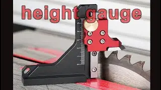 Levoite&trade; Height Gauge with Marking Knife for Woodworking