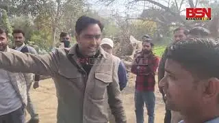 मानेसर इलाके में बाठ की अतिक्रमण हटाने की जबरदस्त करवाई...