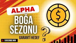 ALPHA COİN BOĞA SEZONU EN GARANTİ KAR HEDEFİ NERESİ OLABİLİR #bitcoin #alpha #alphacoin #altcoin