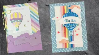 🔴Fahrt durch die Lüfte--Heißluftballon-Stampin' Up! 2024
