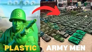 How I Keep My Plastic Army Men Collection In Storage