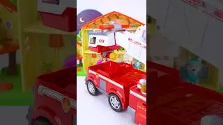 Satisfying and Unboxing with Marshall's Fire Truck Toys Videos #pawpatroltoys #pawpatrol