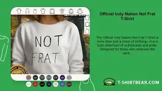 Official Indy Nation Not Frat T-Shirt