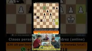 #FaustinoOro saves inferior position vs #MarioVillanueva #chess #xadrez