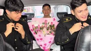 Chambelán sorprende a Nayara en su colegio america - La Victoria