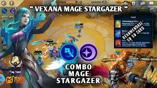 VEXANA MAGE STARGAZER 🔥 & SUN SUMMONER 😱 MODE TAG TEAM ‼️ MAGIC CHESS GO GO ( MCGG )