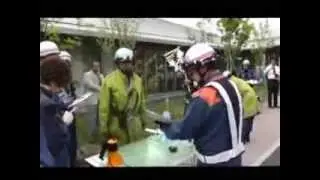 Jレスキュ-2013年9月号　P10～11飯館村多数傷病者対応訓練