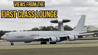 Apache, RC-135 Rivet Joint & French AWACS | Spitfire & Hurricane at RIAT