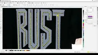 फोन्ट को कैसे बनाये | TYPEFACE RECREATING #coreldraw #mayagraphics