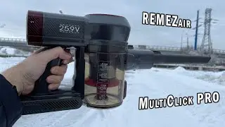 Зачем нужен вертикальный пылесос | Обзор REMEZair MultiClick PRO