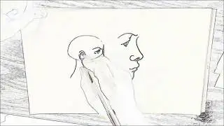 The Lux Blox  Daily Doodle #5 Drawing the Profile Face and Head.  Italian Renaissance Drawing Method