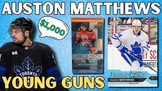 Hunting the Auston Matthews Young Guns Rookie Card! (2016-17 Upper Deck Series One Unboxing)
