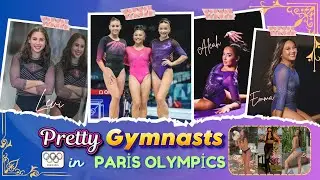 Pretty Gymnasts in Paris Olympics! Levi Aleah Emma #parisolympics #filipinogymnast #filipinoathlete