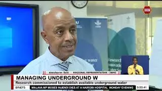 Research commissioned to establish available underground water in Kenya