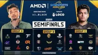 AMD Skyesports Mobile Open | Semi Finals BGMI Day 2
