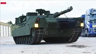 Poland receives a number of new Abrams tanks