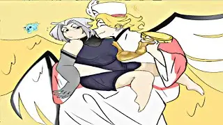 LUTE cumple los gustos raros de ABEL con UN TRAJE (comic fandub) HAZBIN HOTEL