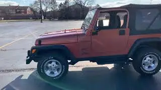 2002 Jeep Wrangler manual transmission!