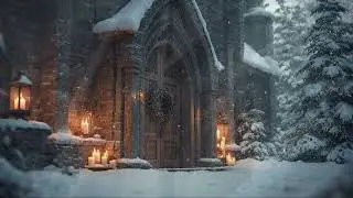 Enchanting Winter Sanctuary ❄️🕯️ Medieval Christmas Music for Sleep & Focus (1 Hour)