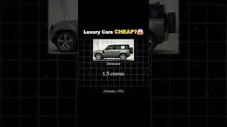 Luxury Cars CHEAP?! 😳🚗