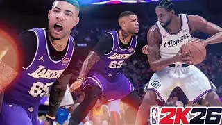 NBA 2K26 BEST SF MY CAREER #4  || THE BATTLE OF L.A.🌴☀️