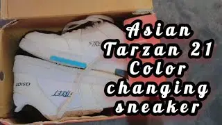 Asian tarzan 21 color changing sneaker unboxing 👟😍😍#asianshoes