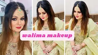 Beautiful Walima bride makeup| Briadal makeup tutorial