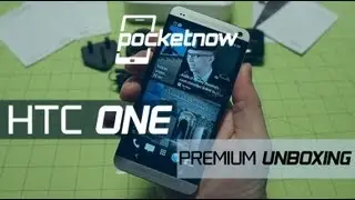 HTC One: Premium Unboxing & Hardware Tour | Pocketnow