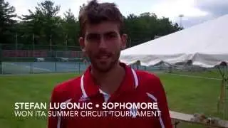Men's Tennis: Stefan Lugonjic Wins ITA Tournament