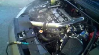 Ho's Evo X pre-turbo water injection test 1