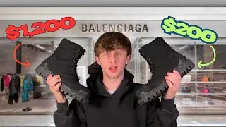 Reviewing $200 Balenciaga Strike Boots